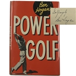 Ben Hogan Signed Power Golf. A. S. Barnes and Company, 1948. JSA ALOA