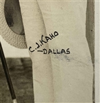 Two Vintage Babe Didrikson Zaharias Press Photographs Including C.J. Kaho Dallas Studio Example