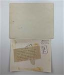 Two Vintage Babe Didrikson Zaharias Press Photographs Including C.J. Kaho Dallas Studio Example