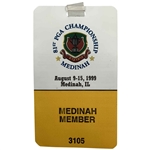 81st PGA Championship Medinah Member Badge August 9-15 1999