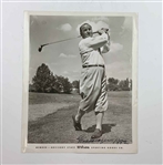 Two Vintage Signed Press and Publicity Photographs of Gene Sarazen and Sam Snead JSA ALOA