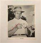 Two Vintage Signed Press and Publicity Photographs of Gene Sarazen and Sam Snead JSA ALOA