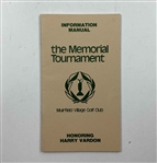 Collection of 1981 Memorial Tournament Ephemera and Photographs Honoring Harry Vardon
