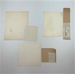 A Collection of Original Production Drawings and Clippings for Golf Facts Not Theories by Alex Morrison