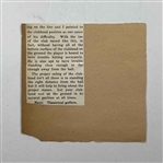A Collection of Original Production Drawings and Clippings for Golf Facts Not Theories by Alex Morrison