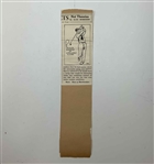 A Collection of Original Production Drawings and Clippings for Golf Facts Not Theories by Alex Morrison