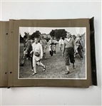 Vintage Protex Expanding Album Containing Professional Golf and Travel Photographs circa 1928-1931