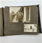 Vintage Protex Expanding Album Containing Professional Golf and Travel Photographs circa 1928-1931