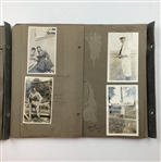 Vintage Protex Expanding Album Containing Professional Golf and Travel Photographs circa 1928-1931