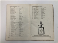 1953 Open Golf Championship at Carnoustie GC Official Program - Ben Hogan Triple Crown & Career Grand Slam