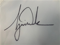 Tiger Woods Signed 2007 89th PGA Championship Southern Hills Country Club Pin Flag with Beckett Letter of Authenticity