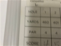 Tiger Woods' Actual 2013 PGA Championship Official Competitor Rd 2 Signed Scorecard - PSA/DNA Mint 9