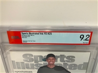 PSA 9.2 Sports Illustrated December 18 2000 Tiger Woods Sportsman of the Year Newsstand Edition