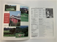 1995-96 Stanford University Men's Golf Media Guide Featuring Tiger Woods - Rare