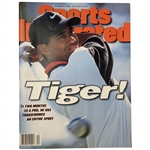 1996 Sports Illustrated Magazine Tiger Woods First Cover Newsstand Edition