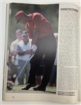 1996 Sports Illustrated Magazine Tiger Woods First Cover Newsstand Edition