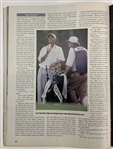 1996 Sports Illustrated Magazine Tiger Woods First Cover Newsstand Edition
