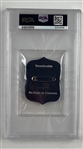 1995 Open Championship at St. Andrews Full Week Badge PSA EX 5 - Tiger Woods Open Debut