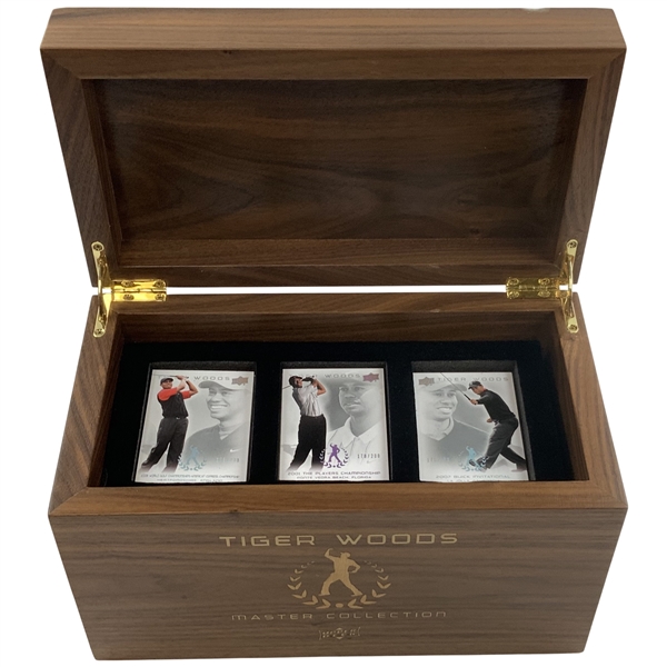 Upper Deck Tiger Woods Master Collection Box Set Numbered 178 of 200