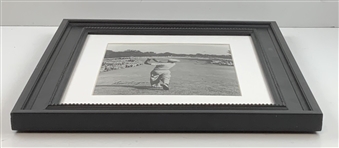 Ben Hogan Signed 1950 US Open at Merion Golf Club 1-Iron Shot