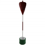 Replica Merion Style Wicker Basket Golf Flagstick w/Weighted Practice Base