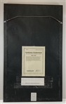 Babe Ruth, Bob Hope, Craig Wood & Vic Ghezzi Signed 1942 Exhibition Golf Match Ticket w/ Original Photo - Framed JSA ALOA
