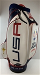 Captain Steve Stricker Signed 2020 Ryder Cup at Whistling Straits Full Size Golf Bag JSA ALOA