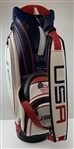 Captain Steve Stricker Signed 2020 Ryder Cup at Whistling Straits Full Size Golf Bag JSA ALOA