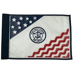 Navy Golf Course Seal Beach Eagle One Golf Pin Flag - Tigers Childhood Home Course