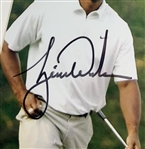 Tiger Woods Signed Photo of Woods w/Michael Jordan - Framed JSA ALOA
