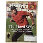 Tiger Woods Signed 2008 Sports Illustrated US Open Recap Issue JSA ALOA
