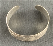 1937 Olympic Golf Club Second Division Sterling Silver Cuff Bracelet