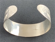 1937 Olympic Golf Club Second Division Sterling Silver Cuff Bracelet