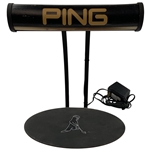 Vintage Ping Golf Promotional Desk Lamp with Ping Man Logo