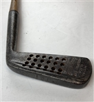 Jack White Putter, Sand & Water Iron Cleek w/24 Holes