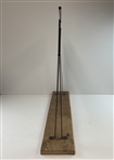 c.1919 MacGregor 'Course-Tested Golf Clubs' Painted Metal Standup Display Sign