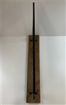 c.1919 MacGregor 'Course-Tested Golf Clubs' Painted Metal Standup Display Sign