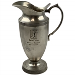TPC Twin Cities Member-Member Champions Golf Trophy Pitcher