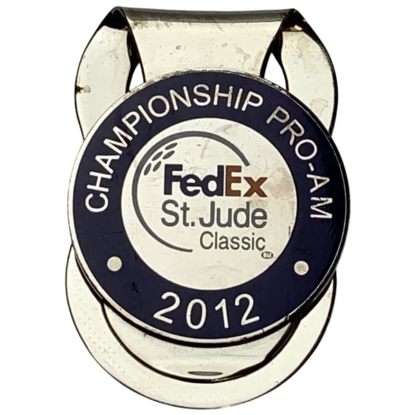 2012 FedEx St. Jude Classic Championship Contestant Pro-Am Golf Money Clip