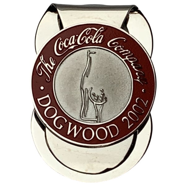 The Coca-Cola Company Dogwood 2002 Golf Money Clip - Druid Hills Golf Club