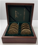 Limited Edition #126/240 Set - Eight Arnold Palmer My Eight Majors Bronze Finished Medals in Presentation Box