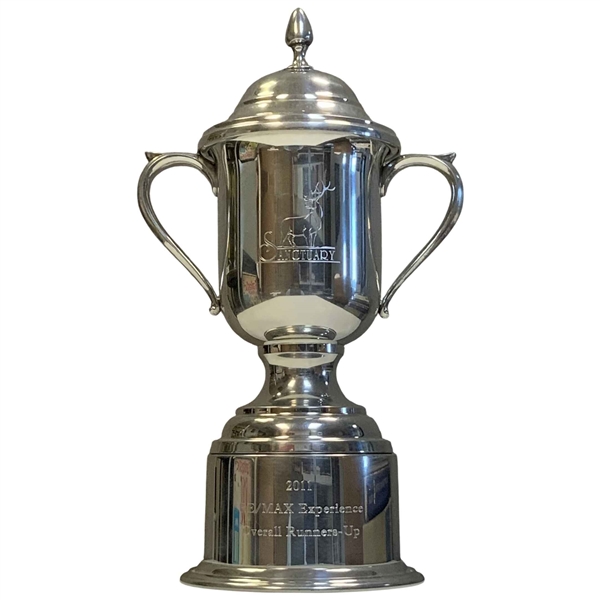 2011 RE/MAX Experience Overall Runners-Up Sanctuary Silver-Toned Trophy Cup with Lid