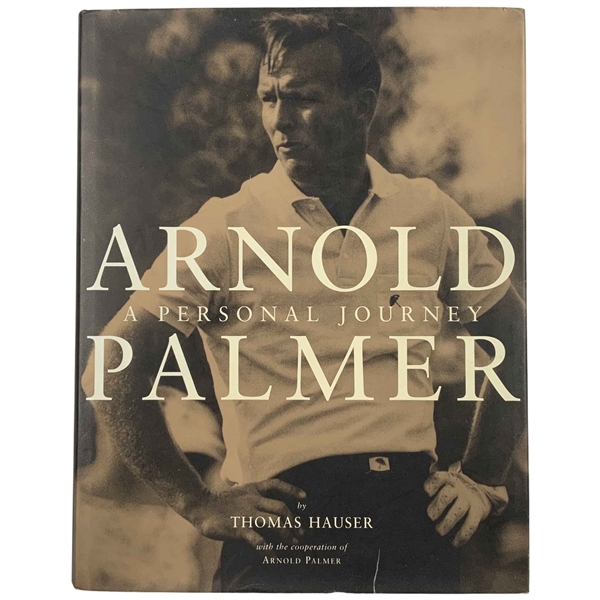 Arnold Palmer Signed 1994 Coffee Table Book Arnold Palmer: A Personal Journey JSA ALOA