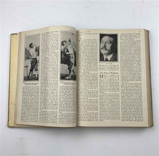 1925 U.S. Amateur Oakmont C.C. Bobby Jones - The Outlook: An Illustrated Weekly of Current Life, Volume 141