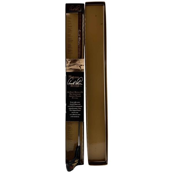 Arnold Palmer Signed Arnold Palmer The Original Putter by Callaway Golf with Box and Headcover JSA ALOA