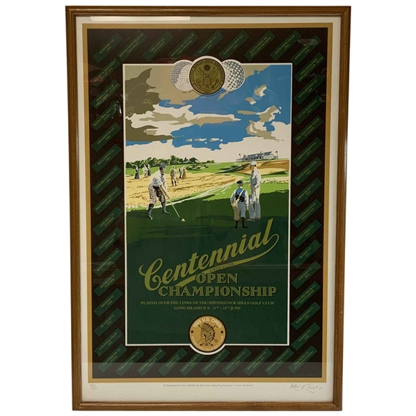 1995 U.S. Open Centennial Championship Limited Edition Print #840/850  (Signed)