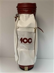 A Set of MacGregor Coca-Cola 100th Anniversary Centennial Celebration Golf Clubs and Staff Bag