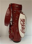 A Set of MacGregor Coca-Cola 100th Anniversary Centennial Celebration Golf Clubs and Staff Bag