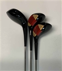 A Set of MacGregor Coca-Cola 100th Anniversary Centennial Celebration Golf Clubs and Staff Bag