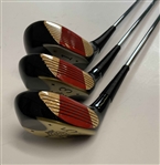 A Set of MacGregor Coca-Cola 100th Anniversary Centennial Celebration Golf Clubs and Staff Bag